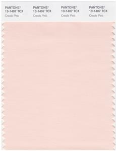 Pantone Smart 13-1407 TCX Color Swatch Card | Creole Pink 