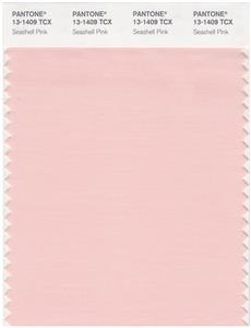 Pantone Smart 13-1409 TCX Color Swatch Card | Seashell Pink 