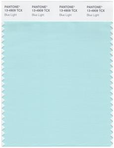 Pantone Smart 13-4909 TCX Color Swatch Card | Blue Light 