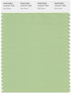 Pantone Smart 14-0121 TCX Color Swatch Card | Nile Green 