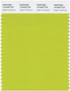 Pantone Smart 14-0445 TCX Color Swatch Card | Bright Chartreuse 