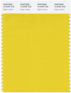 Pantone Smart 14-0754 TCX Color Swatch Card | Super Lemon 