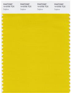 Pantone Smart 14-0755 TCX Color Swatch Card | Sulphur 