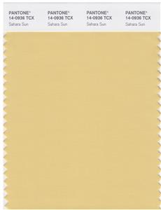 Pantone Smart 14-0936 TCX Color Swatch Card | Sahara Sun 