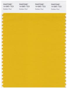 Pantone Smart 14-0951 TCX Color Swatch Card | Golden Rod 