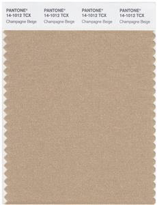 Pantone Smart 14-1012 TCX Color Swatch Card | Champagne Beige 