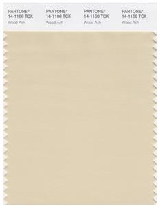 Pantone Smart 14-1108 TCX Color Swatch Card | Wood Ash 