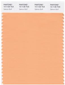 Pantone Smart 14-1135 TCX Color Swatch Card | Salmon Buff 