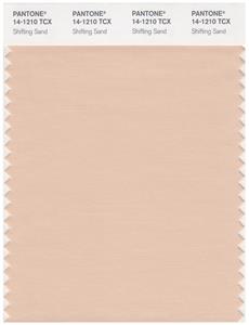 Pantone Smart 14-1210 TCX Color Swatch Card | Shifting Sand 