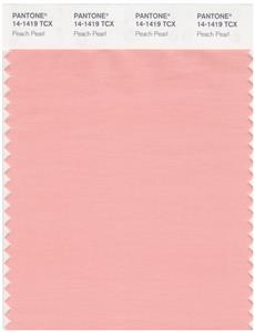 Pantone Smart 14-1419 TCX Color Swatch Card | Peach Pearl 