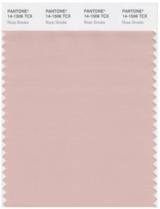 Pantone Smart 14-1506 TCX Color Swatch Card | Rose Smoke 