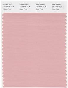 Pantone Smart 14-1508 TCX Color Swatch Card | Silver Pink 