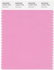 Pantone Smart 14-2311 TCX Color Swatch Card | Prism Pink 