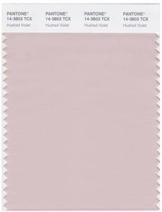 Pantone Smart 14-3803 TCX Color Swatch Card | Hushed Violet 