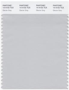 Pantone Smart 14-4102 TCX Color Swatch Card | Glacier Gray 