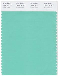 Pantone Smart 14-5714 TCX Color Swatch Card | Lucite Green 