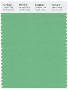 Pantone Smart 14-6329 TCX Color Swatch Card | Absinthe Green 