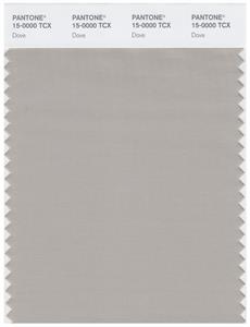 Pantone Smart 15-0000 TCX Color Swatch Card | Dove 