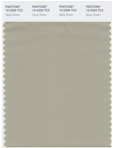 Pantone Smart 15-0309 TCX Color Swatch Card | Spray Green 