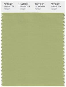 Pantone Smart 15-0326 TCX Color Swatch Card | Tarragon 