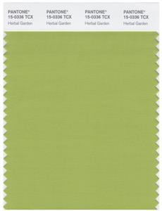 Pantone Smart 15-0336 TCX Color Swatch Card | Herbal Garden 