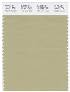 Pantone Smart 15-0522 TCX Color Swatch Card | Pale Olive Green 