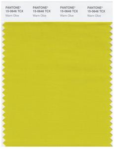 Pantone Smart 15-0646 TCX Color Swatch Card | Warm Olive 