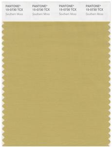 Pantone Smart 15-0730 TCX Color Swatch Card | Southern Moss 