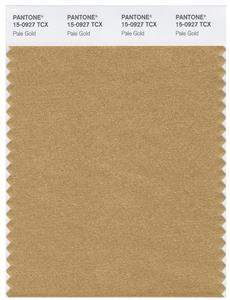 Pantone Smart 15-0927 TCX Color Swatch Card | Pale Gold 