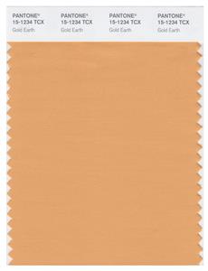 Pantone Smart 15-1234 TCX Color Swatch Card | Golden Earth 