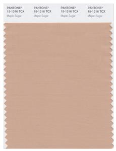 Pantone Smart 15-1316 TCX Color Swatch Card | Maple Sugar 