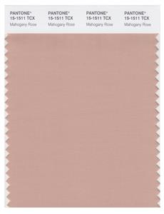 Pantone Smart 15-1511 TCX Color Swatch Card | Mahogany Rose 