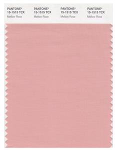 Pantone Smart 15-1515 TCX Color Swatch Card | Mellow Rose 