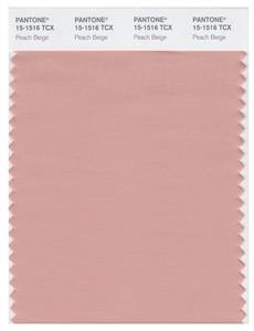 Pantone Smart 15-1516 TCX Color Swatch Card | Peach Beige 