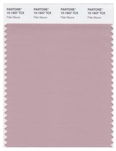 Pantone Smart 15-1607 TCX Color Swatch Card | Pale Muave 