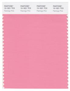 Pantone Smart 15-1821 TCX Color Swatch Card | Flamingo Pink 