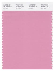 Pantone Smart 15-1912 TCX Color Swatch Card | Sea Pink 