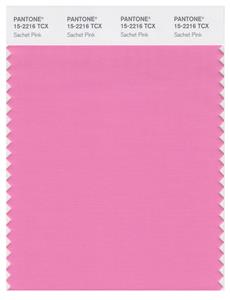 Pantone Smart 15-2216 TCX Color Swatch Card | Sachet Pink 