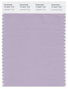 Pantone Smart 15-3507 TCX Color Swatch Card | Lavender Frost 