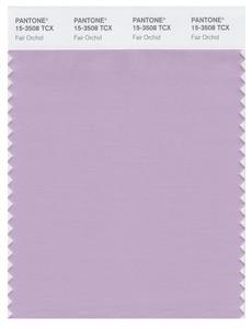 Pantone Smart 15-3508 TCX Color Swatch Card | Fair Orchid 