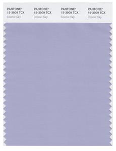 Pantone Smart 15-3909 TCX Color Swatch Card | Cosmic Sky 