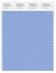 Pantone Smart 15-3920 TCX Color Swatch Card | Placid Blue 