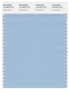 Pantone Smart 15-4005 TCX Color Swatch Card | Dream Blue 