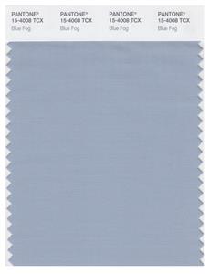 Pantone Smart 15-4008 TCX Color Swatch Card | Blue Fog 