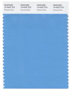 Pantone Smart 15-4323 TCX Color Swatch Card | Ethereal Blue 