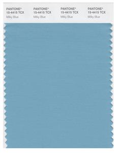 Pantone Smart 15-4415 TCX Color Swatch Card | Milky Blue 