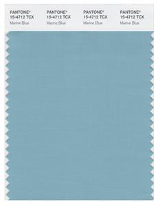 Pantone Smart 15-4712 TCX Color Swatch Card | Marine Blue 