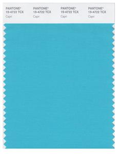 Pantone Smart 15-4722 TCX Color Swatch Card | Capri 