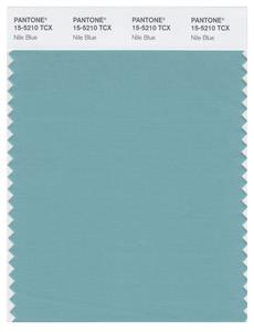 Pantone Smart 15-5210 TCX Color Swatch Card | Nile Blue 