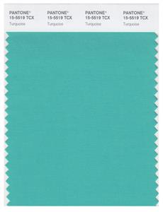 Pantone Smart 15-5519 TCX Color Swatch Card | Turquoise 